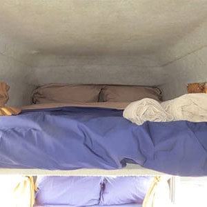 Happy Hi 4 Campervan – 4 Berth-bed (3)