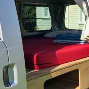 BZ Sleepervan – 2 Berth – side door open