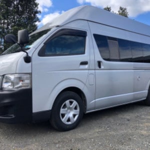 BZ Toyota Hiace Deluxe Campervan-2+1 Berth-exterior