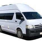 BZ Toyota Hiace Deluxe Campervan - 2+1 Berth-exterior-side-white-bg