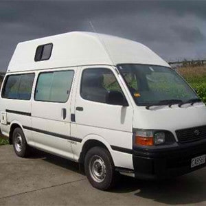 BZ Toyota Hiace HiTop Campervan – 2 to 3 Berth – external photo (1)