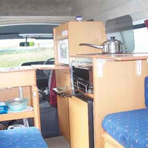 BZ Toyota Hiace HiTop Campervan – 2 to 3 Berth – kitchen (2)