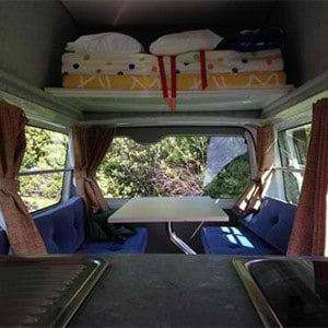 BZ Toyota Hiace HiTop Campervan – 3 Berth – internal photo (2)