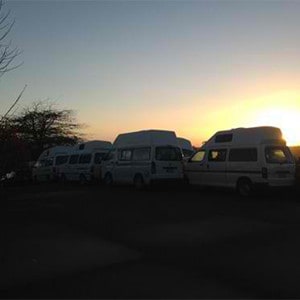 BZ Toyota Hiace HiTop Campervan – 3 Berth -scenic photo