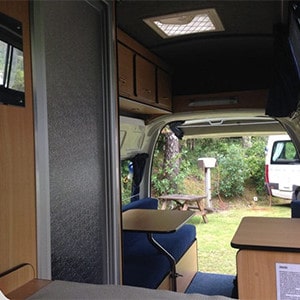 SAS Hi-Top Campervan – 3 Berth – internal photo