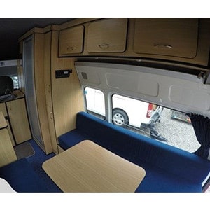 SAS Hi-Top Campervan – 3 Berth – table