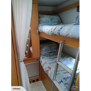 KW Tricia & Buzz – 6 Berth – bunk bed