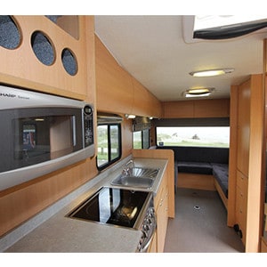 CC Motorhome – 4 Berth – kitchen