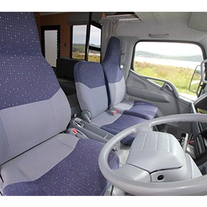 CC Motorhome – 6 Berth – driver’s cabin