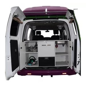 Jucy EV Campervan – 2 Berth – cupboard