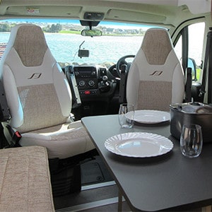 RVR Bailey Motorhome – 2 Berth – table (2)