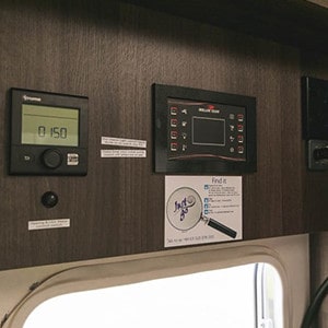 KO Ford Zefiro – 6 Berth-control-panel