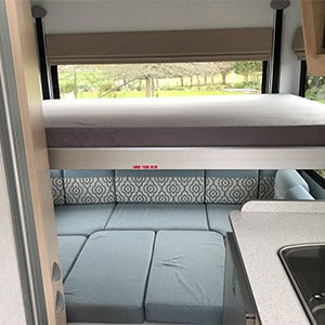 Kia Ora Merc Cascade – 4 Berth – upper and lower beds