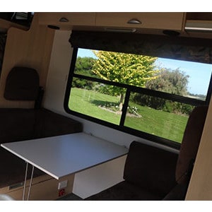 Kia Ora Mercedes Retreat – 6 Berth – table