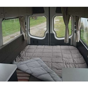 SC Campervan – 2 Berth – bed