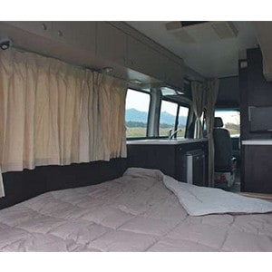 SC Campervan – 2 Berth – blinds closed