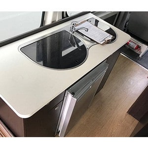 SC Campervan – 2 Berth – sink