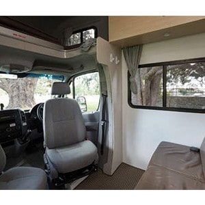 SC Campervan – 4 Berth – driver cabin