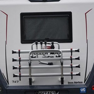 KWE Motorhome – 6 Berth-bike rack