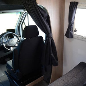 PH GEM Standard Motorhome- 4 Berth – driver area