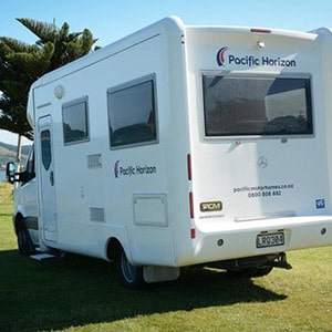 PH GEM Standard Motorhome- 4 Berth – rear – side