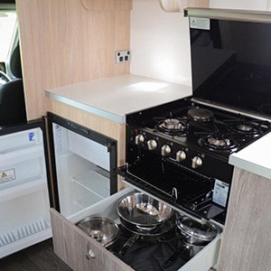 Pacific Horizon Mercedes Motorhome- 4 Berth – stove & fridge