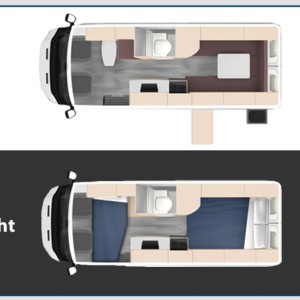 CO Motorhome – 3 Berth-driver-layout