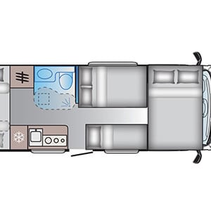 Spaceships Family Motorhome – 7 Berth-night-layout