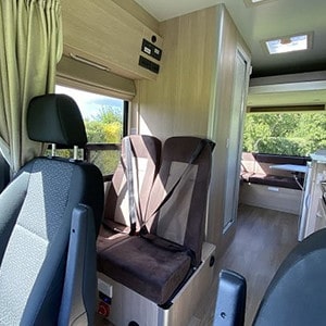 SC Campervan – 4 Berth-seating