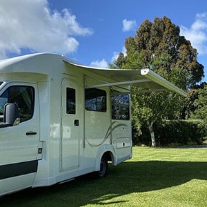 SC Campervan – 4 Berth-side-with-awning