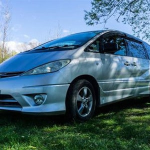 SP Beta 2S Stealth SC Campervan – 2 Berth-front-left-view