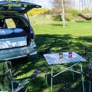 SP Beta 2S SC Campervan – 2 Berth-table-chairs-optional