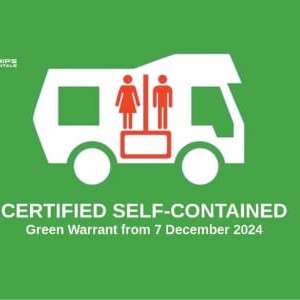 SP Beta 2S SC Campervan – 2 Berth Green Sticker