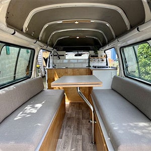 MJ Nissan Caravan Campervan- 2 Berth-dinette