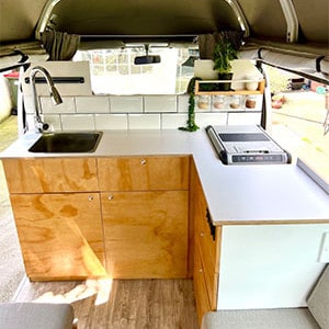 MJ Nissan Caravan Campervan- 2 Berth-interior (3)