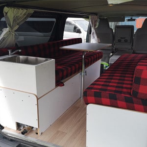 PF OW Campervan – 2 Berth-interior