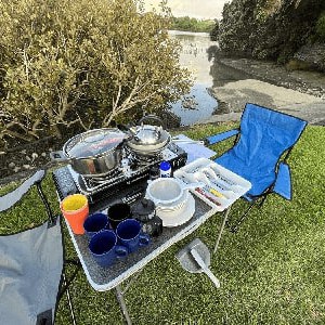 WKC-Campervan-4-Berth-outside-table-chair-crockery