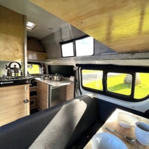 WKC Explorer Campervan – 4 Berth Interior 1