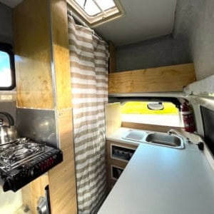 WKC Explorer Campervan – 4 Berth Kitchen