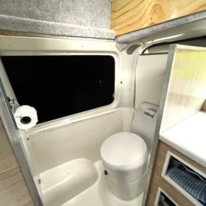 WKC Explorer Campervan – 4 Berth Toilet