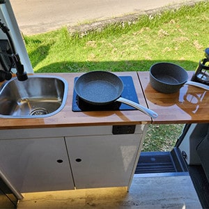 Mad Explorer Motorhome – 2 Berth- kichen sink