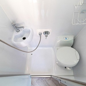 HE Motorhome – 2 Berth-toilet