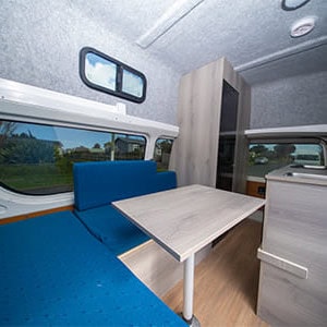 SUR Self-Contained Campervan – 4 Berth – interior (3)