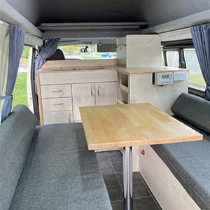 PC Adventurer Campervan – 3 Berth-couch