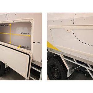 MD Hilux – 2 Berth-storage