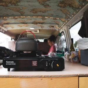 MJ Nissan Medium Roof Campervan- 2 Berth Kitchen