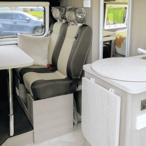 PF Self-contained Motorhome – 2 Berth-interior